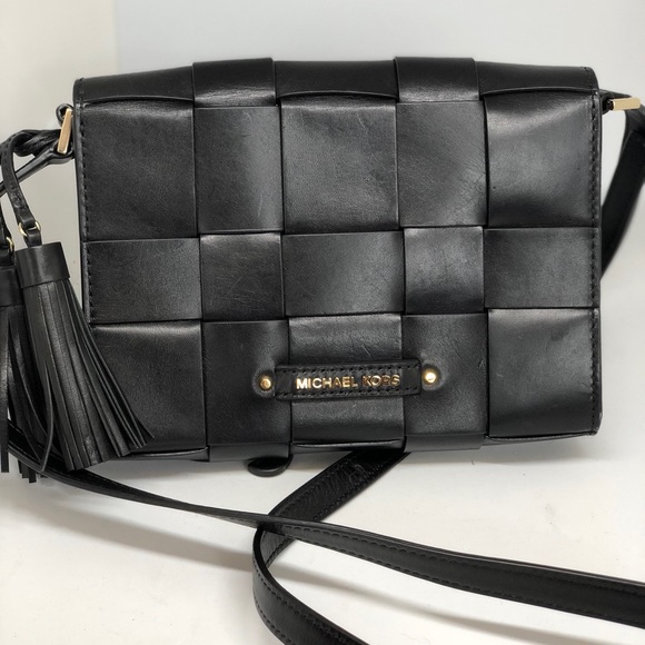 Michael Kors Handbags - Michael Kors Black Leather Clutch